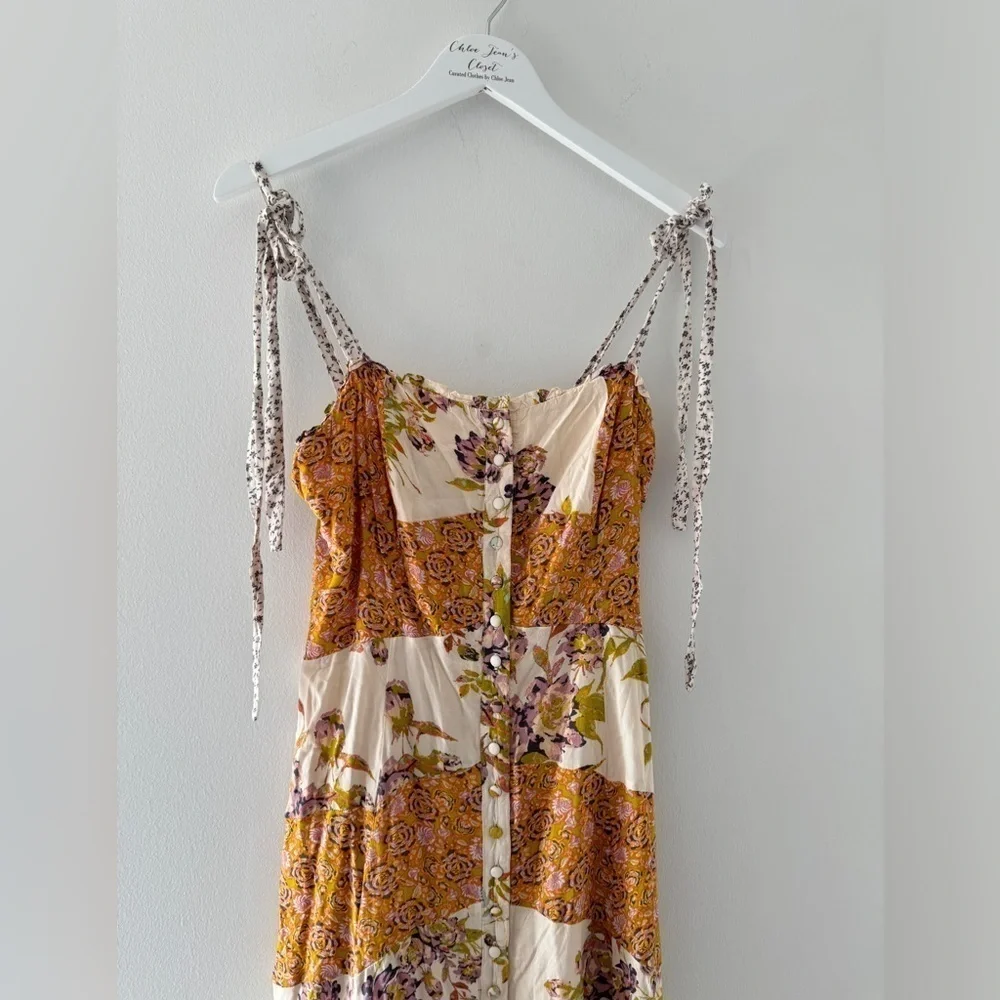 FREE PEOPLE Lover Boy Floral High Low Dress 6